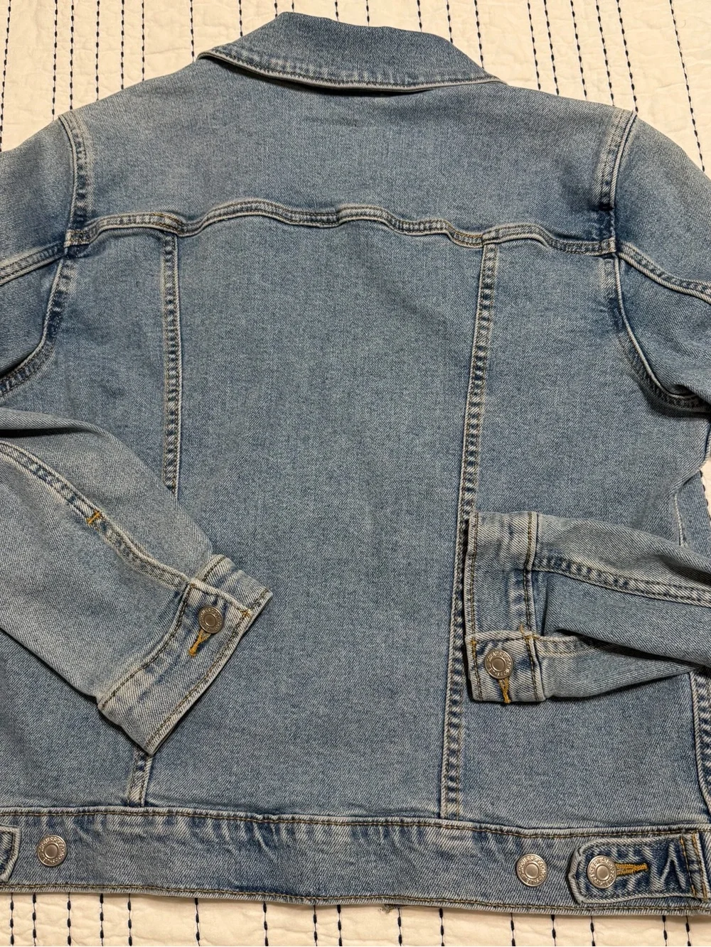 Levi's Light Blue Denim Jacket - Picture 2 of 3